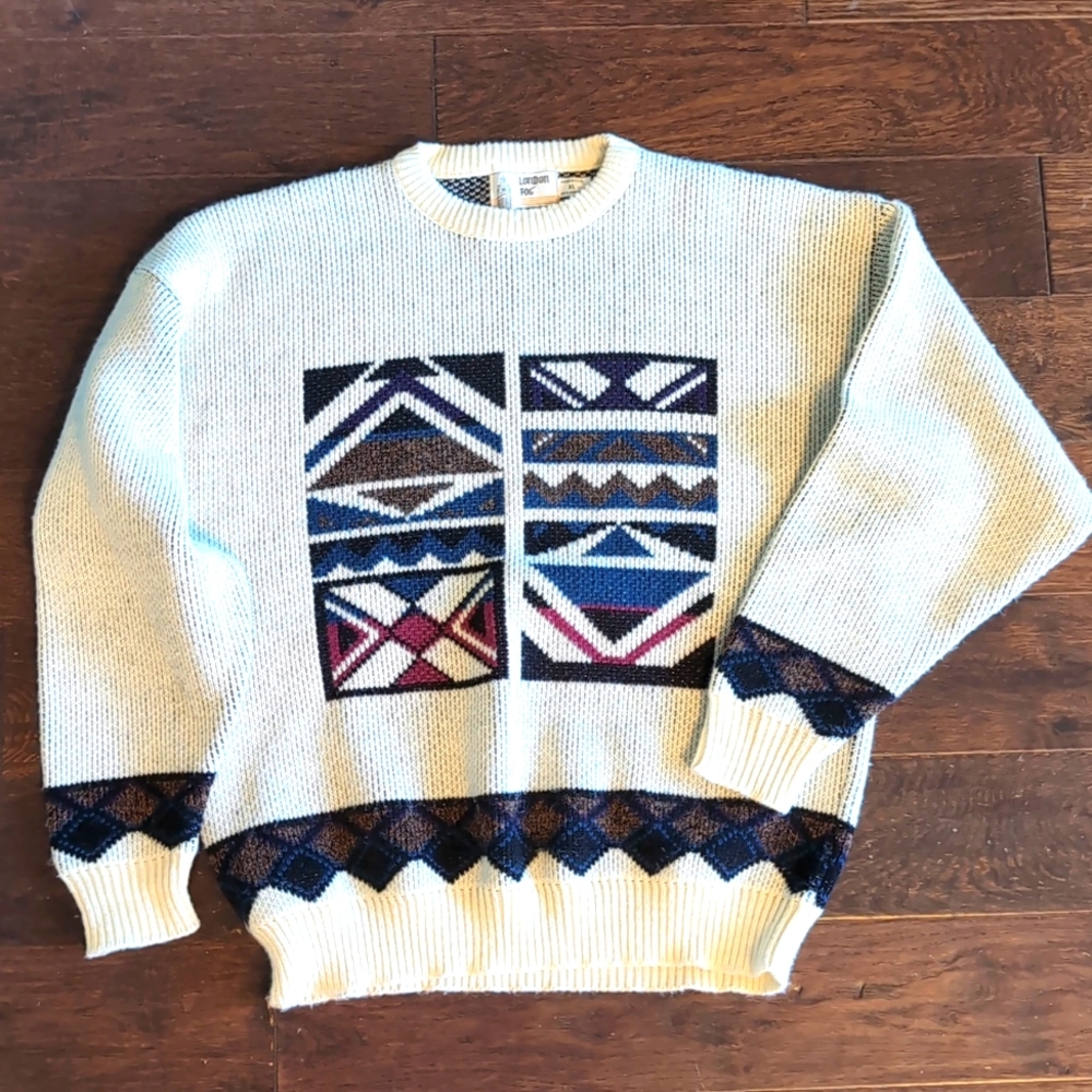 Vintage London Fog 90s Sweater Chunky